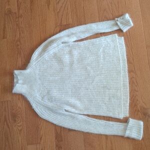 Cream Turtleneck Sweater preppy fall cozy minimalist